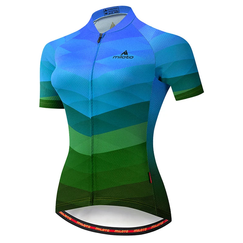 -Women'S Triathlon Short Sleeve Cycling Jersey Sets, Skinsuit Maillot, Bicycle Clothing, Bike Shirts, 2022