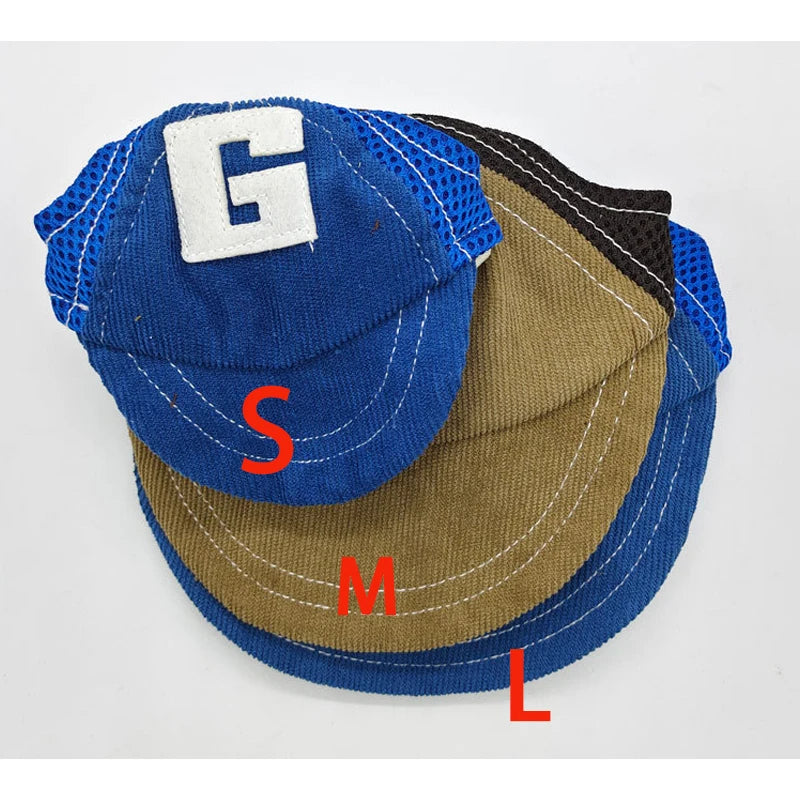 New Pet Sun Visor Hat Fashionable Dogs with Anti-Lost Strap Anti-Snatch Sun Hat for Small Medium Large Dogs/Cat Pet Sun Hat