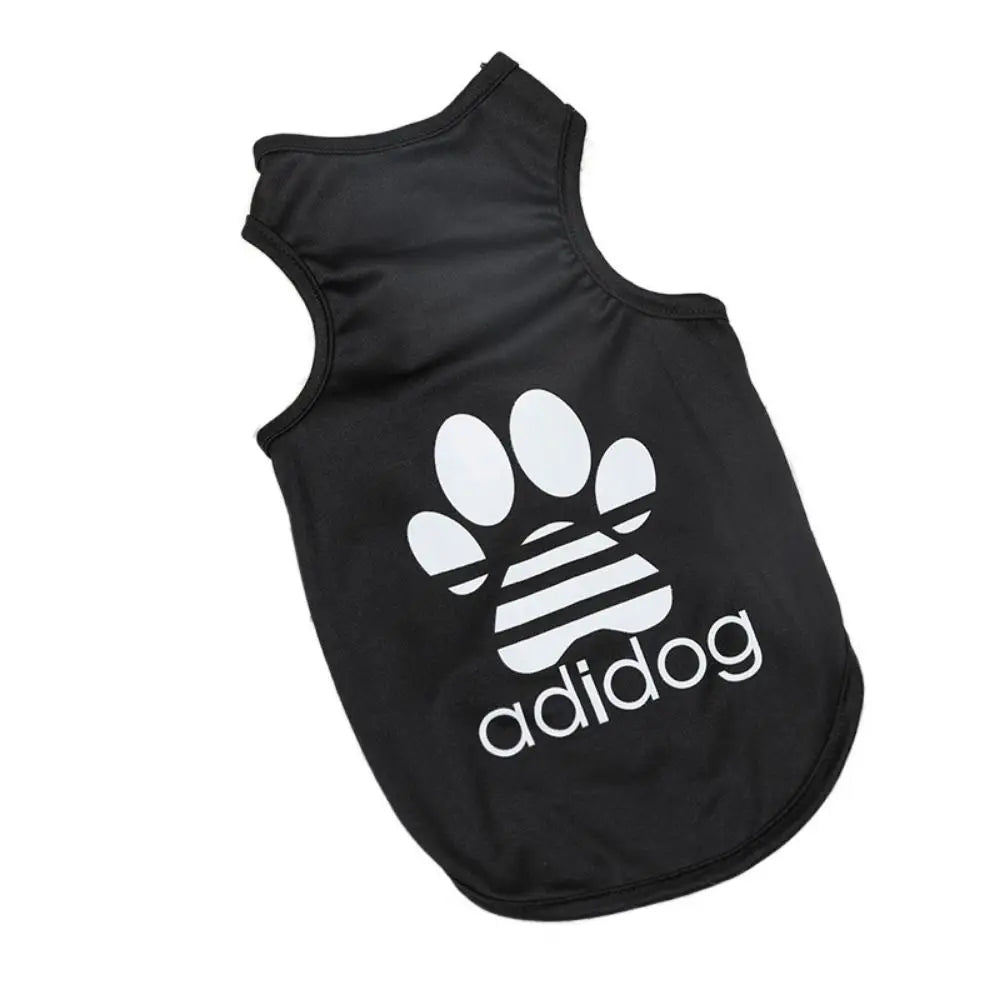 Cat Costume Breathable Dog Tank Top Cool Polyester Dog Thin Vest Dog Sports Vest Soft Pet Basketball Vest Spring