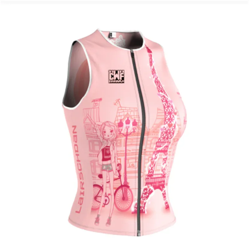 Women'S Sports Quick Dry Jacket Sleeveless Breathable Vests Lightweight Summer Cycling Jersey Vest Windproof Bicycle