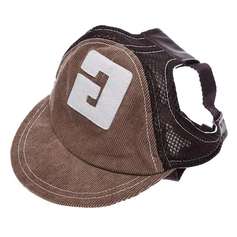 New Pet Sun Visor Hat Fashionable Dogs with Anti-Lost Strap Anti-Snatch Sun Hat for Small Medium Large Dogs/Cat Pet Sun Hat