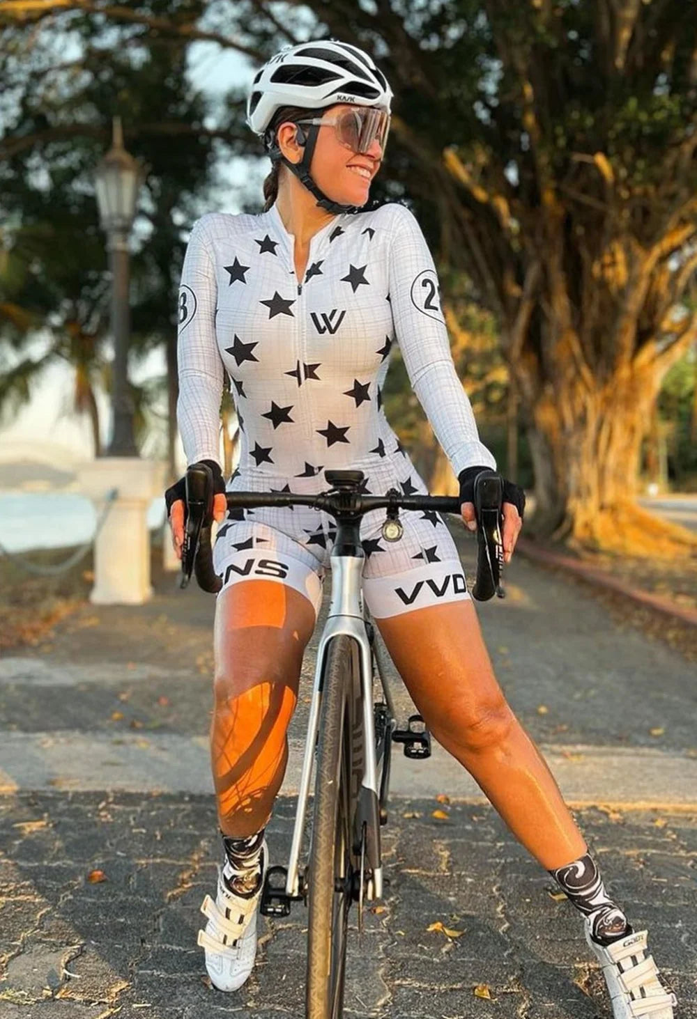Vvsportsdesigns 2023 Summer Pro Team Cycling Skinsuit Women Racing Suit Triathlon Suit Roupa Ciclismo Bicycle Clothing Bodysuit
