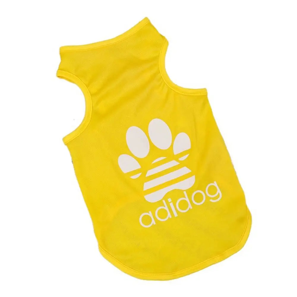 Cat Costume Breathable Dog Tank Top Cool Polyester Dog Thin Vest Dog Sports Vest Soft Pet Basketball Vest Spring