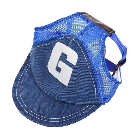 New Pet Sun Visor Hat Fashionable Dogs with Anti-Lost Strap Anti-Snatch Sun Hat for Small Medium Large Dogs/Cat Pet Sun Hat