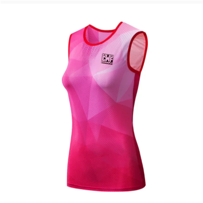 Women'S Sports Quick Dry Jacket Sleeveless Breathable Vests Lightweight Summer Cycling Jersey Vest Windproof Bicycle