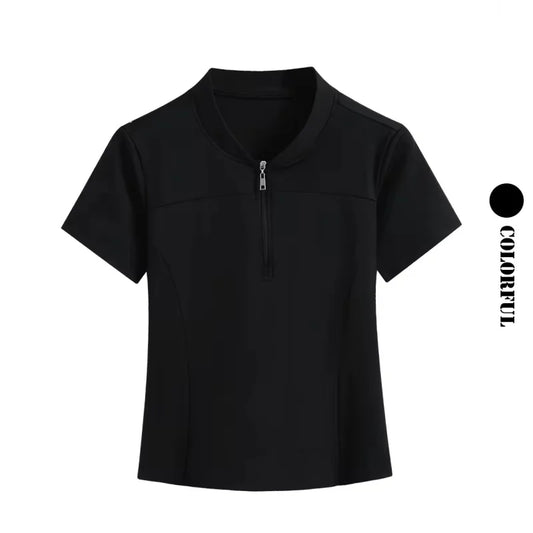 Women Tennis Skirt Set Summer Slim Fit Lightweight Gym Outfit 2 Piece Sport Top Skort Suit 2Pcs Tracksuit Ladies Golf Wear