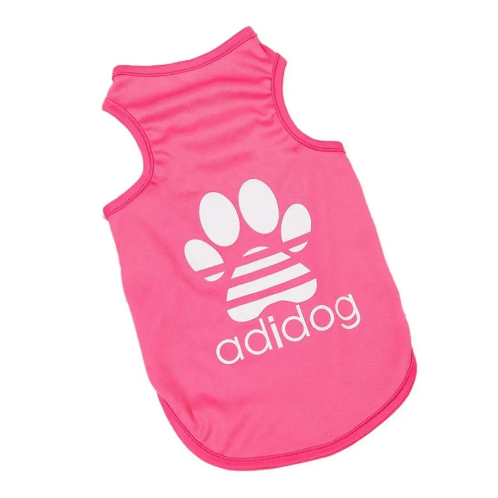 Cat Costume Breathable Dog Tank Top Cool Polyester Dog Thin Vest Dog Sports Vest Soft Pet Basketball Vest Spring