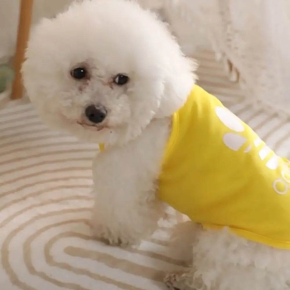 Cat Costume Breathable Dog Tank Top Cool Polyester Dog Thin Vest Dog Sports Vest Soft Pet Basketball Vest Spring