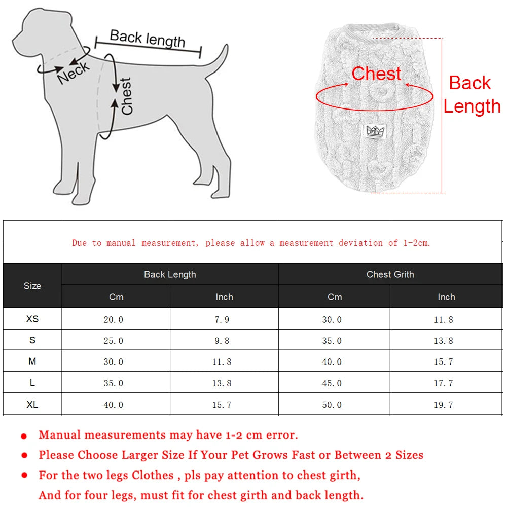 Fleece Dog Clothes for Small Medium Dogs Cats Warm Winter Pet Vest Jacket Cute Print Chihuahua Yorkie Coat Costume Puppy Outfits
