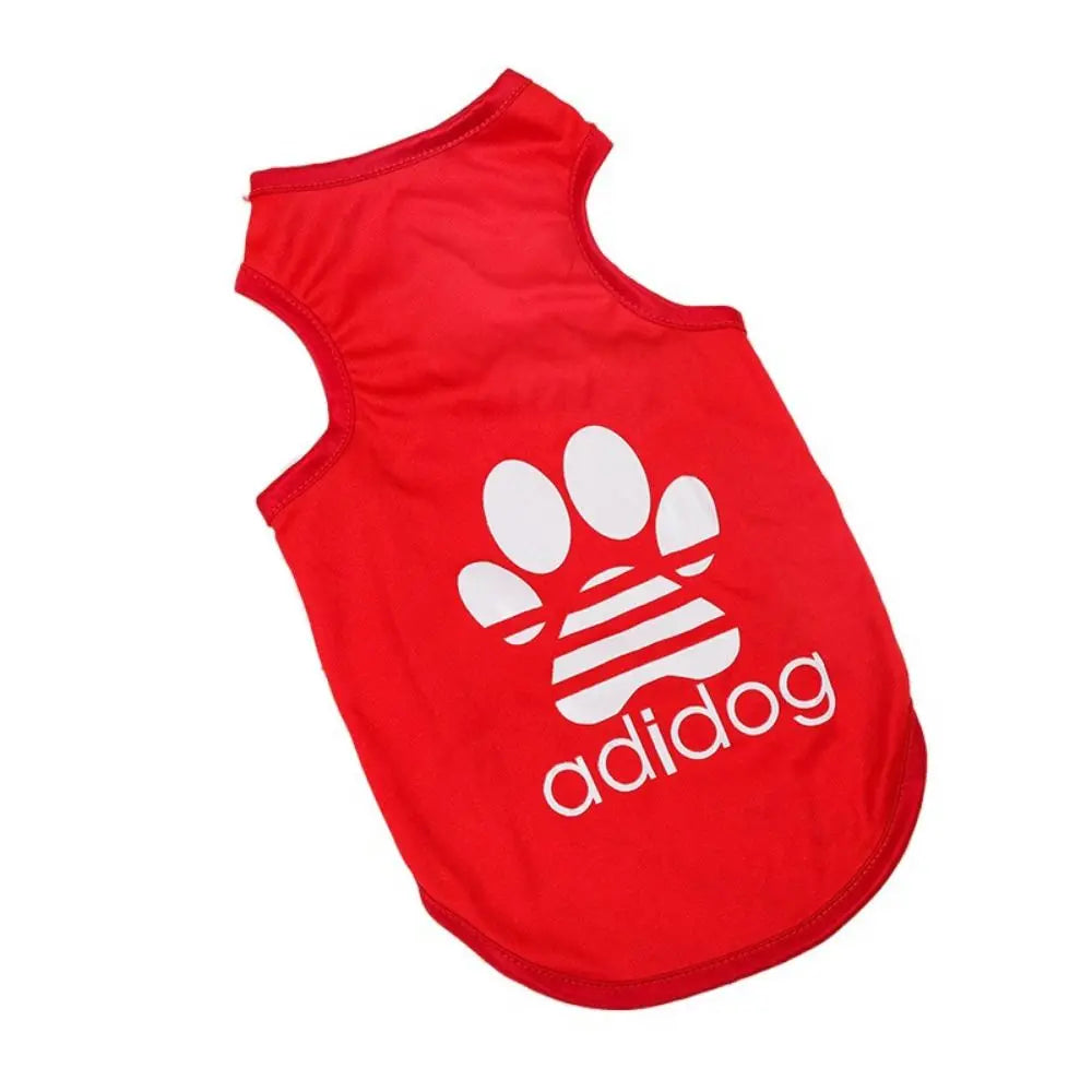 Cat Costume Breathable Dog Tank Top Cool Polyester Dog Thin Vest Dog Sports Vest Soft Pet Basketball Vest Spring