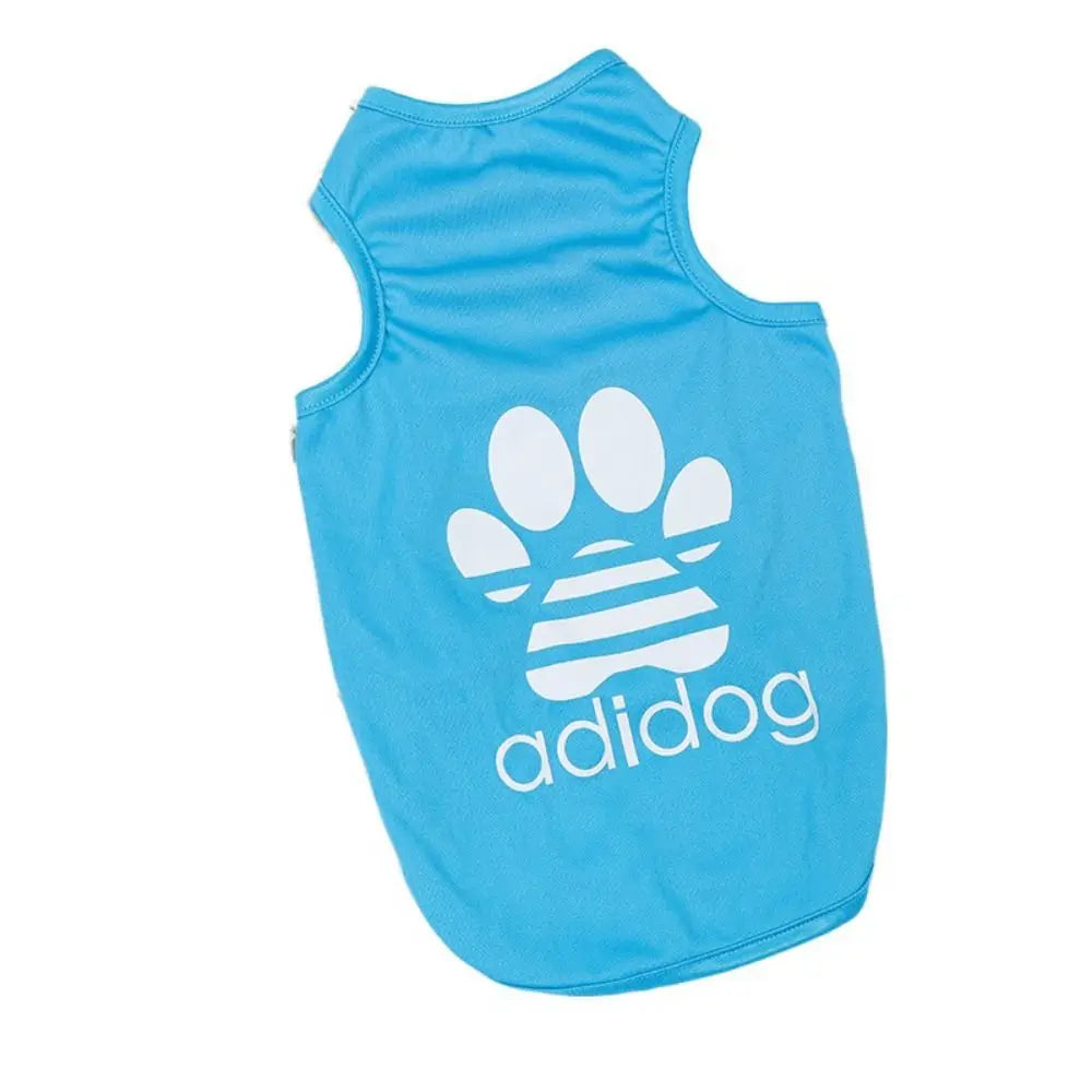 Cat Costume Breathable Dog Tank Top Cool Polyester Dog Thin Vest Dog Sports Vest Soft Pet Basketball Vest Spring