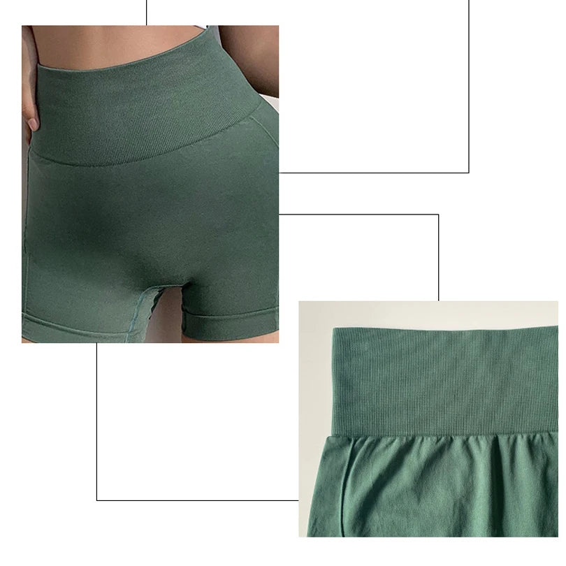 Women Shorts Sports for Women New Cycling Jogging Fitness High Waist Push up Gym Shorts Leggings Women Yoga Clothing
