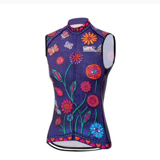 Women'S Sports Quick Dry Jacket Sleeveless Breathable Vests Lightweight Summer Cycling Jersey Vest Windproof Bicycle