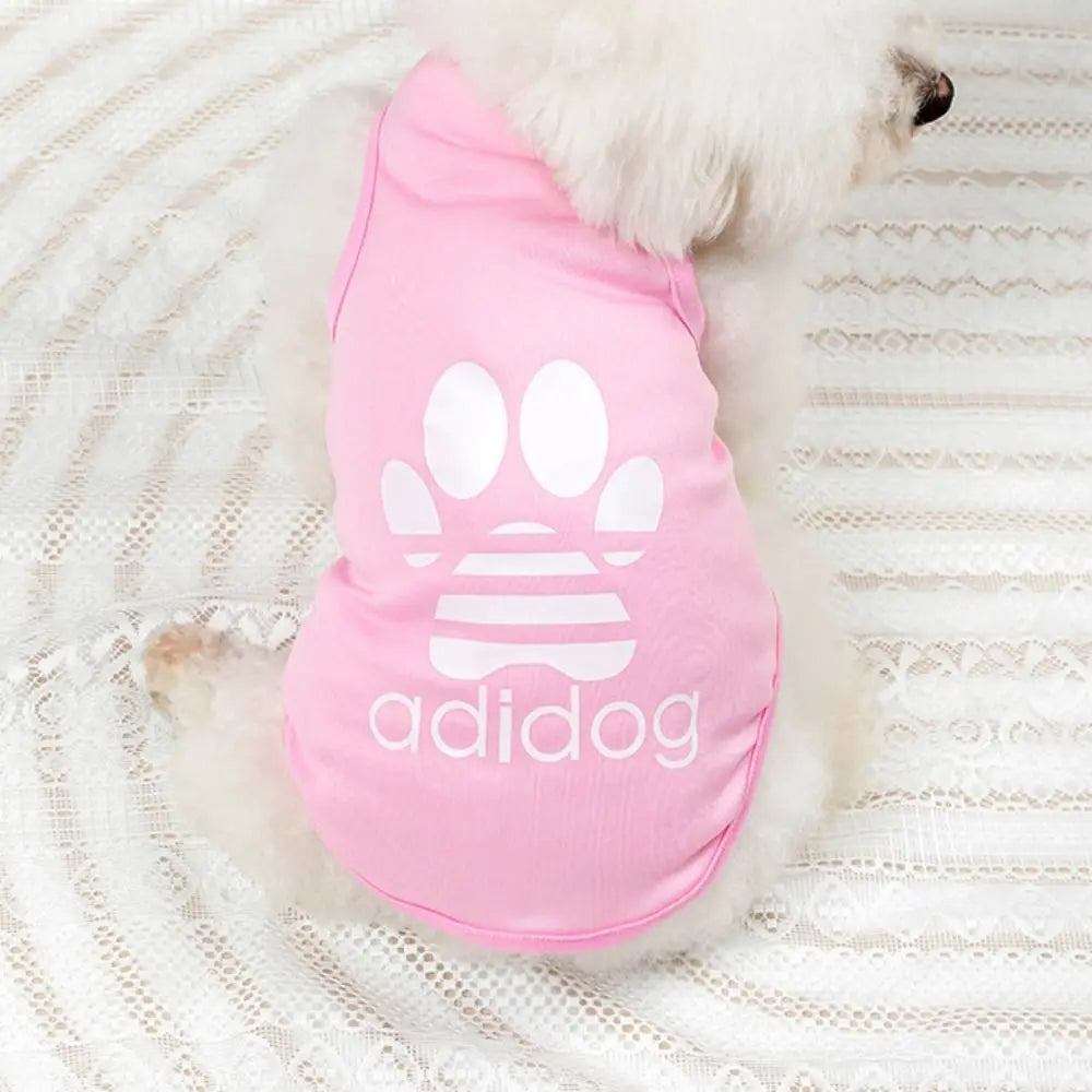 Cat Costume Breathable Dog Tank Top Cool Polyester Dog Thin Vest Dog Sports Vest Soft Pet Basketball Vest Spring